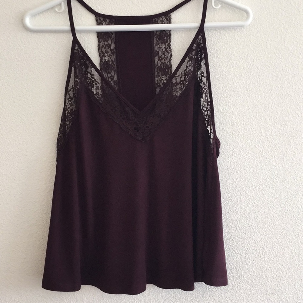 AEO Soft & Sexy Tank in Wine